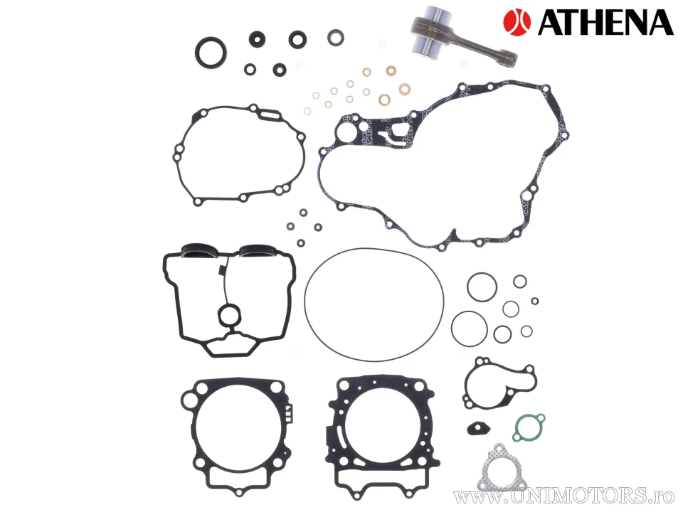 Kit bielă cu kit garnituri motor - Athena