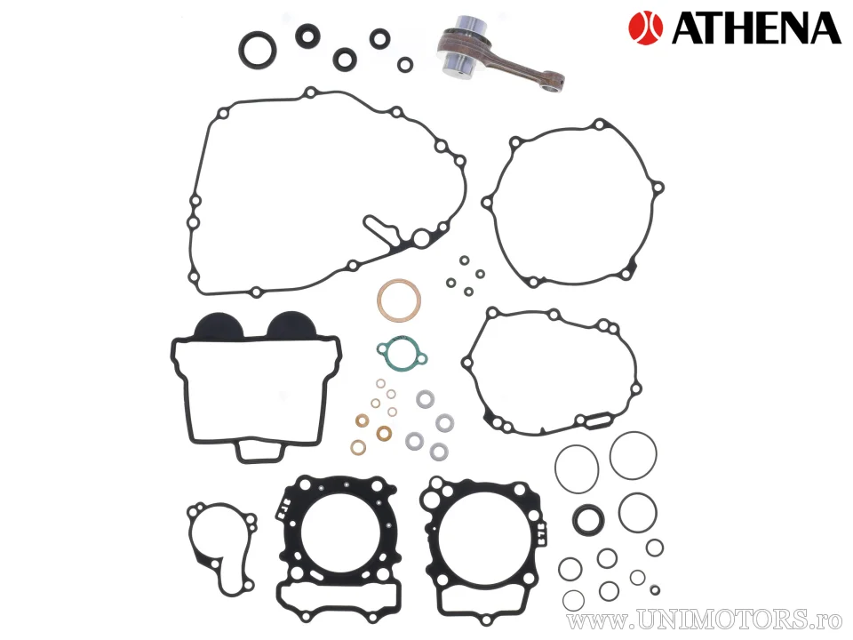 Kit bielă cu kit garnituri motor - Athena