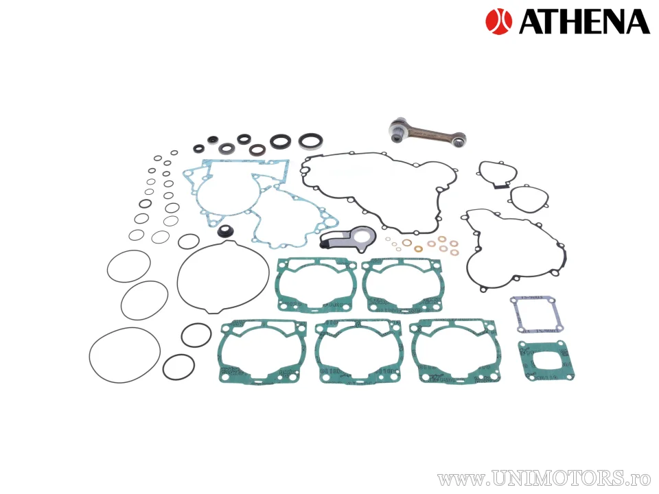 Kit bielă cu kit garnituri motor - Athena