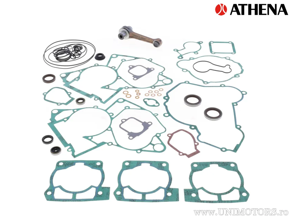 Kit bielă cu kit garnituri motor - Athena