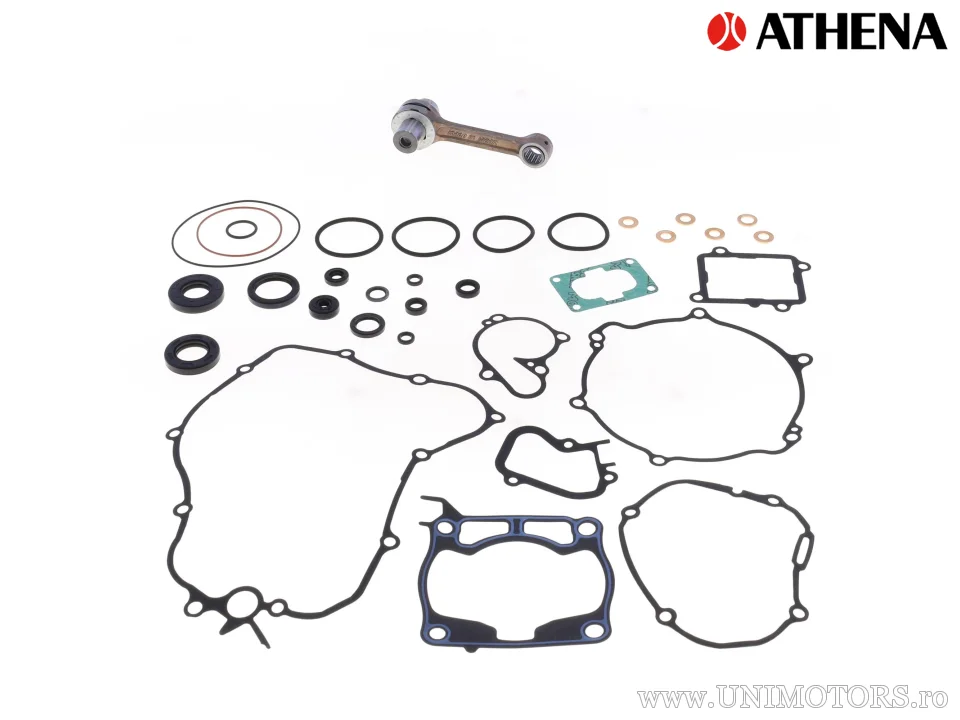 Kit bielă cu kit garnituri motor - Athena