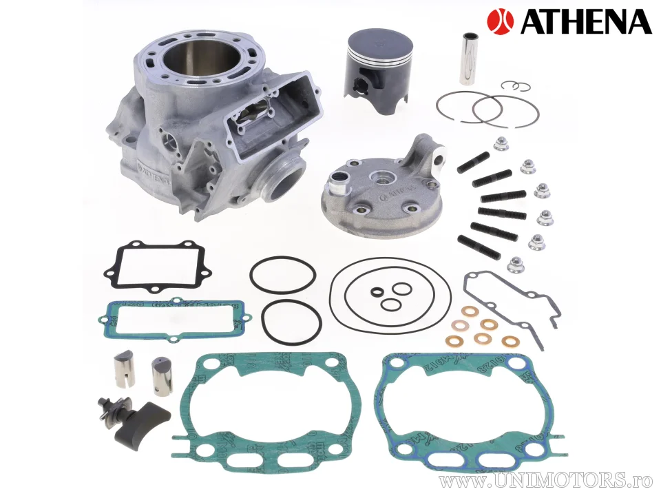 Kit big bore cilindro Ø 72 mm, 293 cc e kit válvula de escape versão nova - Athena