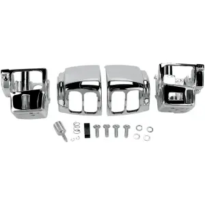 Kit carcaça interruptor guidão - Cromado - 06160131