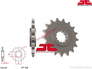 Kit catena - Honda CB750 M NAS Night Hawk RC39 (variante Giappone) - DID / JT