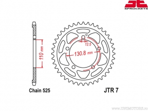 Kit Chaîne - BMW S 1000 RR ('09-'11) - DID / JT