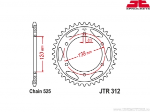 Kit Chaîne - Honda RVF750 R RC45 ('94-'98) - DID / JT