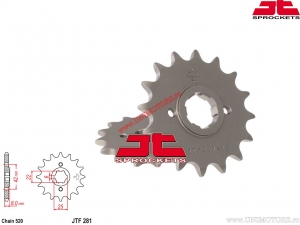 Kit chaîne - Honda XL500 RC-RH ProLink PD02 ('82-'87) - DID / JT - sans image de pignon arrière
