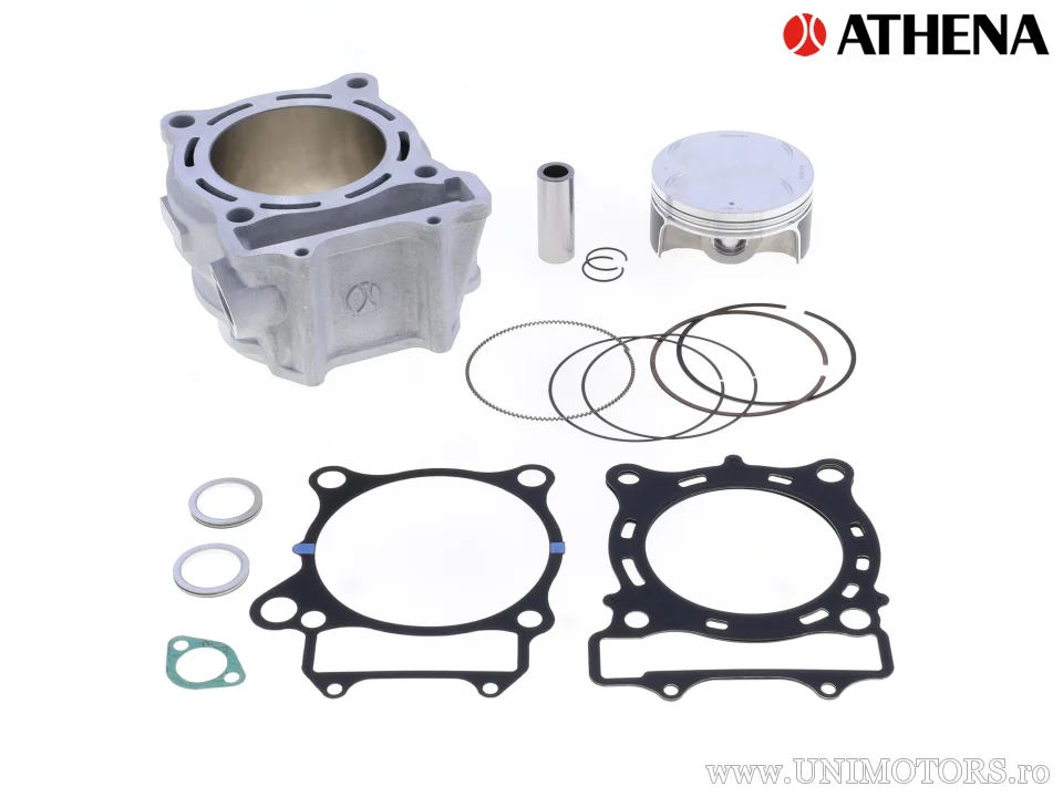 Kit cilindru alezaj standard Ø 99,2 mm, 500 cc și garnituri necesare pentru instalare - Athena