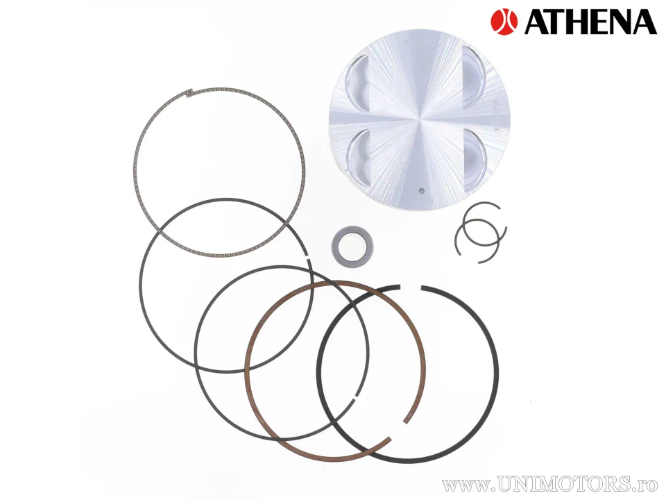 Kit cilindru alezaj standard Ø 99,2 mm, 500 cc și garnituri necesare pentru instalare - Athena