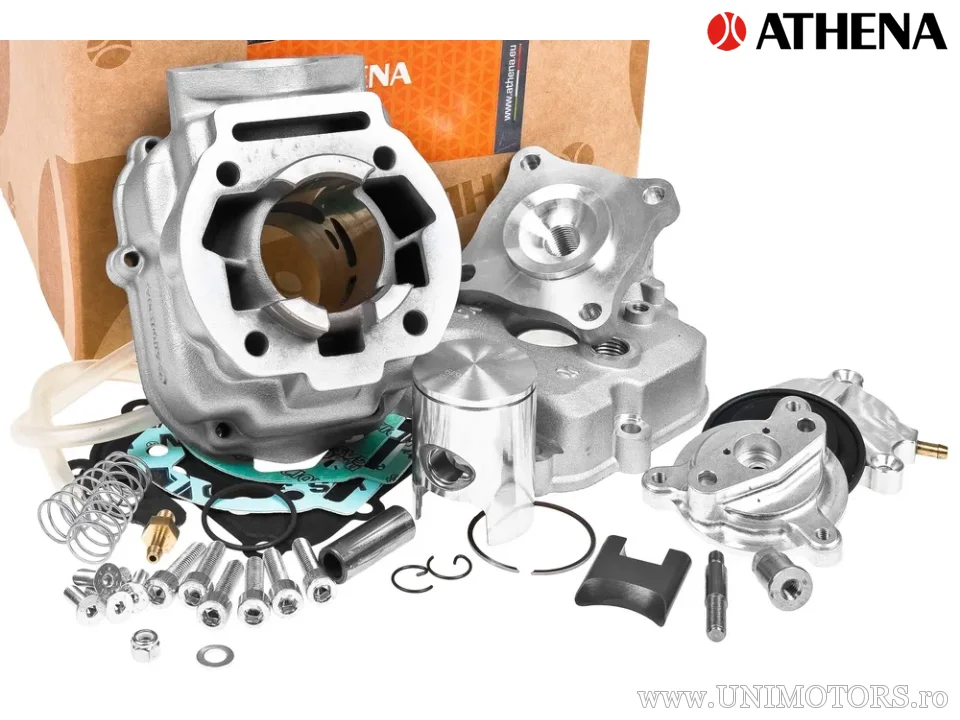 Kit cilindru Athena Racing EV 50cc, cu supapă de evacuare, Aprilia / Derbi / Gilera 2006- (D50B) - Athena