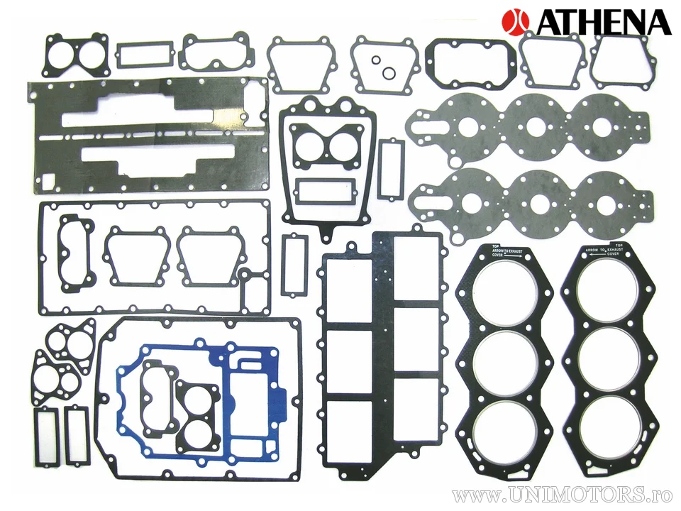 Kit complet garnituri - Johnson Envirude 2.6 L - 6 CYL ('82-'86) / 175 HP - 6 CYL ('86-'91) / 235 HP - 6 CYL ('80-'85) - Athena