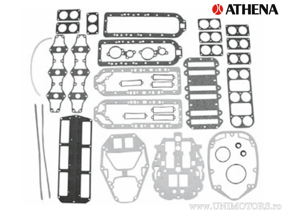 Kit complet garnituri - Mercury 200 HP - V6 2.4L ('78-'82) / 225 HP - V6 2.4L ('80-'93) - Athena