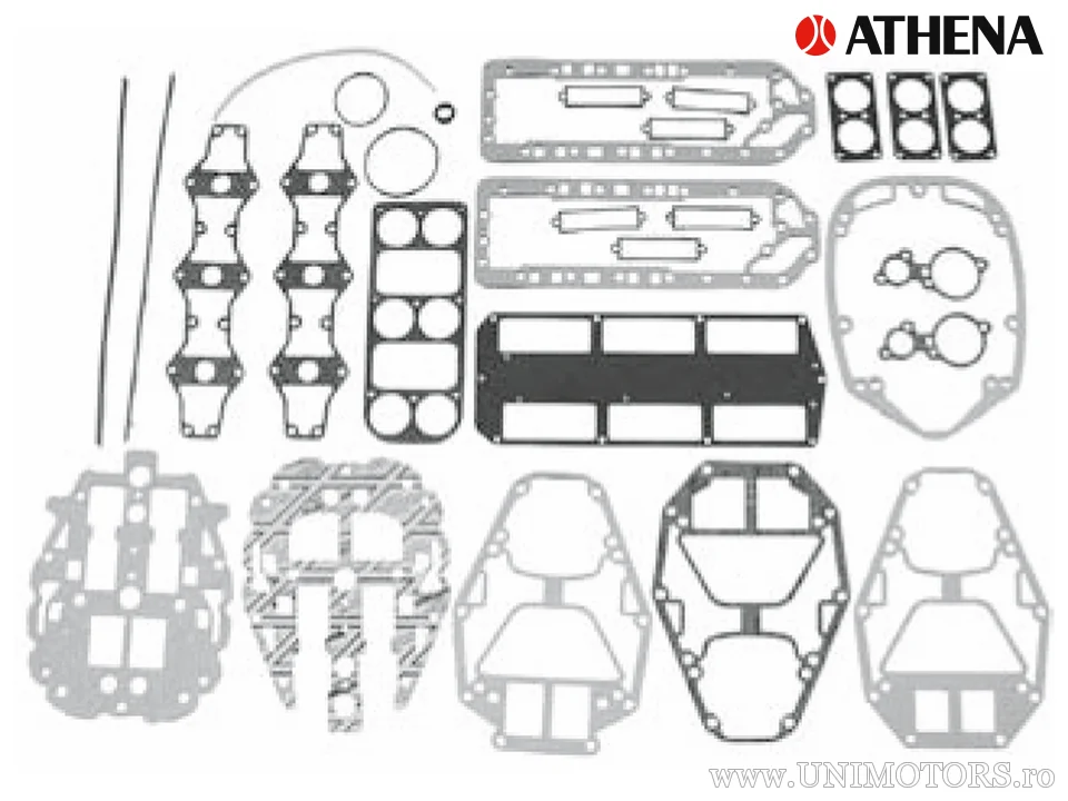 Kit completo de juntas - Mercury 150 HP - V6 2.0L ('78-'82) - Athena