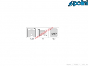 Kit cylindre (diamètre 39,88mm / 49,9cc) - Polini