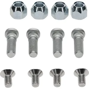 Kit dadi/bulloni per una sola ruota - argento - CAN AM OUTLANDER 500 2X4 / OUTLANDER 500 4X4 - Moose