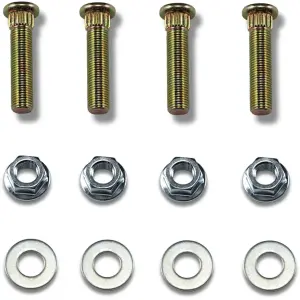 Kit dadi/bulloni per una sola ruota - oro/argento - POLARIS RANGER RZR 570 4X4 50 ('18-'19) - Moose
