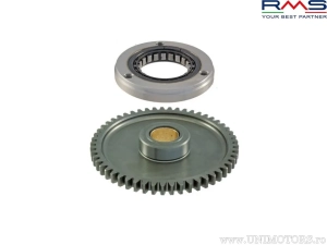 Kit de acoplamiento electromotor (bendix) y rueda dentada - Honda Foresight - Dinli DL801 / Kymco People / Grand Dink 250cc - RM