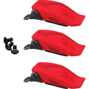 Kit de boucles pour bottes Blitz XR - Rouge - Adulte - 34301031