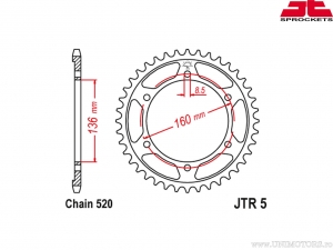 Kit de cadena - Betamotor 350 Jonathan ('01-'02) - DID / JT