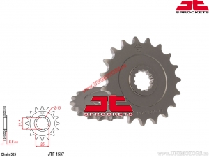 Kit de cadena - Kawasaki KLV1000 ('04-'06) - DID / JT
