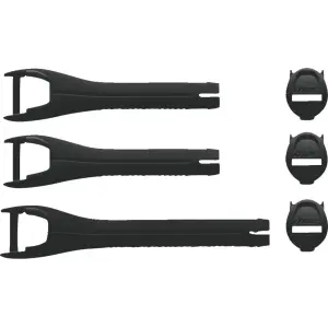 Kit de correia para botas Youth Blitz XR - Preto, Branco - Juvenil - 34301043