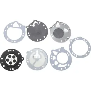 Kit de diaphragme et de joint pour Tillotson - Noir, Argent, Gris - 401
