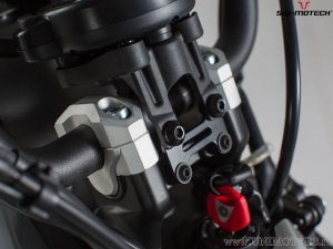 Kit de elevación de manillar de 20 mm - material: aluminio - color: negro - Yamaha XSR 700 ('16-) - SW-Motech