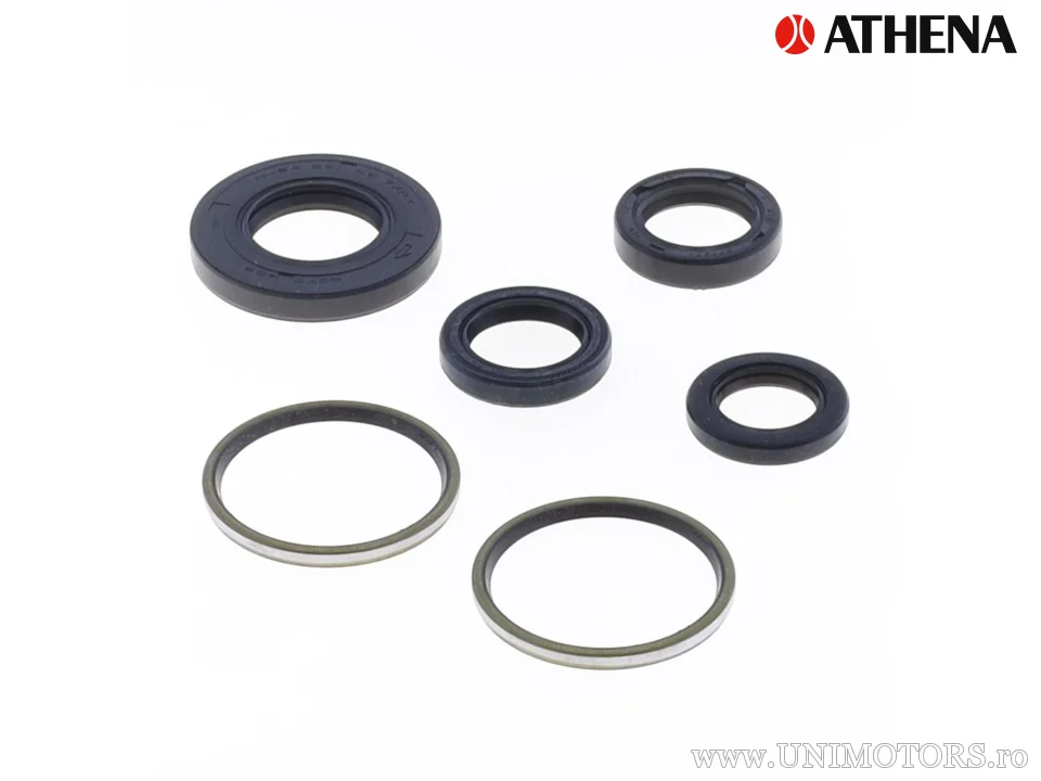 Kit de joints d'huile pour moteur - MBK XC 125 R Flame / Yamaha XC 125 Cygnus - (Athena)