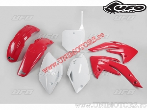 Kit de Plástico (Blanco/Rojo) - Honda CRF 150 R ('07-'17) - UFO
