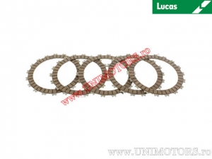 Kit de plaques d'embrayage (textolite) - Honda CBR 250 R / CBR 250 RA ABS ('11-'14) - Lucas