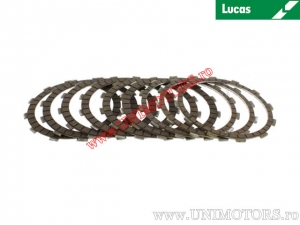 Kit de plaques d'embrayage (textolite) - Suzuki DL 1000 A V-Strom ABS ('14-'16) - Lucas