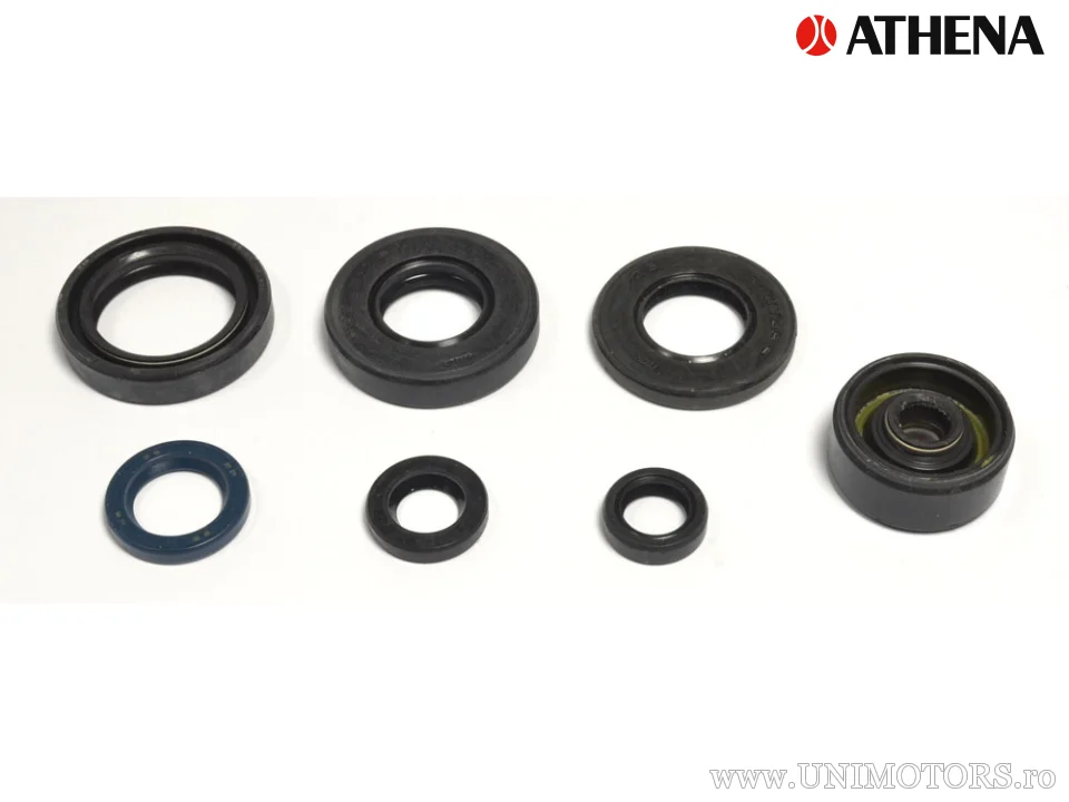 Kit de retentores de óleo do motor - Yamaha YZ80 LC 17/14 polegadas ('93-'01) - Athena