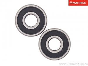 Kit de rolamentos da roda dianteira - Harley Davidson FLSTC Softail Heritage Classic / FXD Super Glide / XL 883C Custom - All Ba