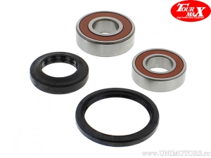 Kit de rolamentos e retentores da roda dianteira - Honda FMX 650 - TourMax