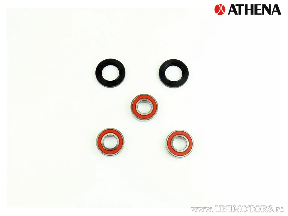 Kit de roulements de roue arrière / Joints d'huile - Yamaha WR250 ('91-'97) / WR400F ('98) / YZ125 ('86-'98) / YZ250 2T ('88-'9