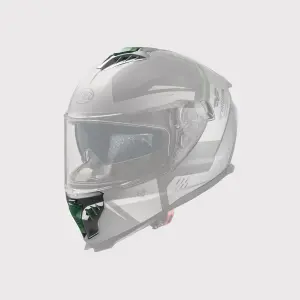 Kit de ventilación para casco Typhoon - Gris, mate - Adulto - 01331621