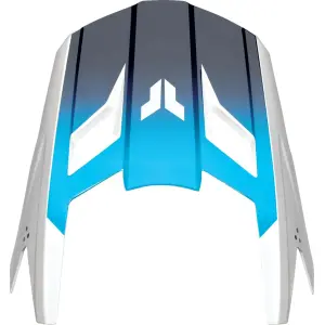 Kit de visière pour casque Youth Fleet - Marine, Blanc - Jeunesse - Taille Unique - 01321867