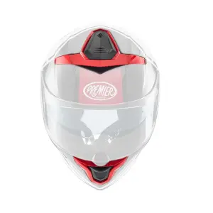 Kit di ventilazione per casco Devil - Rosso - Adulto - Taglia unica - 01331607