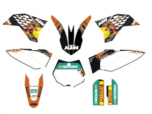 Kit graphique Factor KTM 65 SX ('09-'15) / 65 XC ('09) - KTM