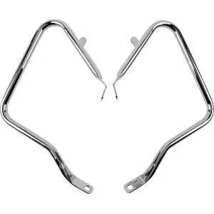 Kit Halter/Schutz für Satteltaschen - Chrom - 35011241