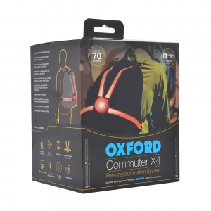 Kit iluminat portabil fibra optica Commuter X4 (lumina spate) - Oxford