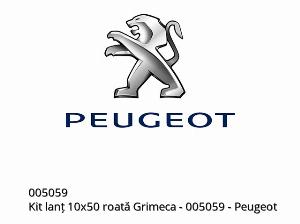 Kit lanț 10x50 roată Grimeca - 005059 - Peugeot
