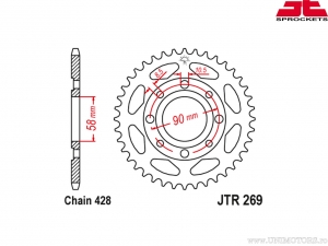 Kit lant - Honda CB 100 K1/K2 (varianta USA) - DID / JT