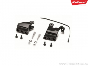 Kit montare protectii maini culoare neagra MX Flow / Bullit - Beta - Polisport