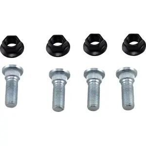 Kit nuts/screws for a single wheel - silver/black - YAMAHA YFS 200 Blaster / YFS 200 Blaster - Moose