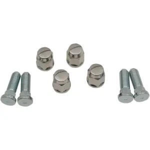 Kit nuts/screws for a single wheel - silver - YAMAHA YXC 700 / YXE 700 / YXF 850 / YXM 700 / YXZ 1000 - Moose