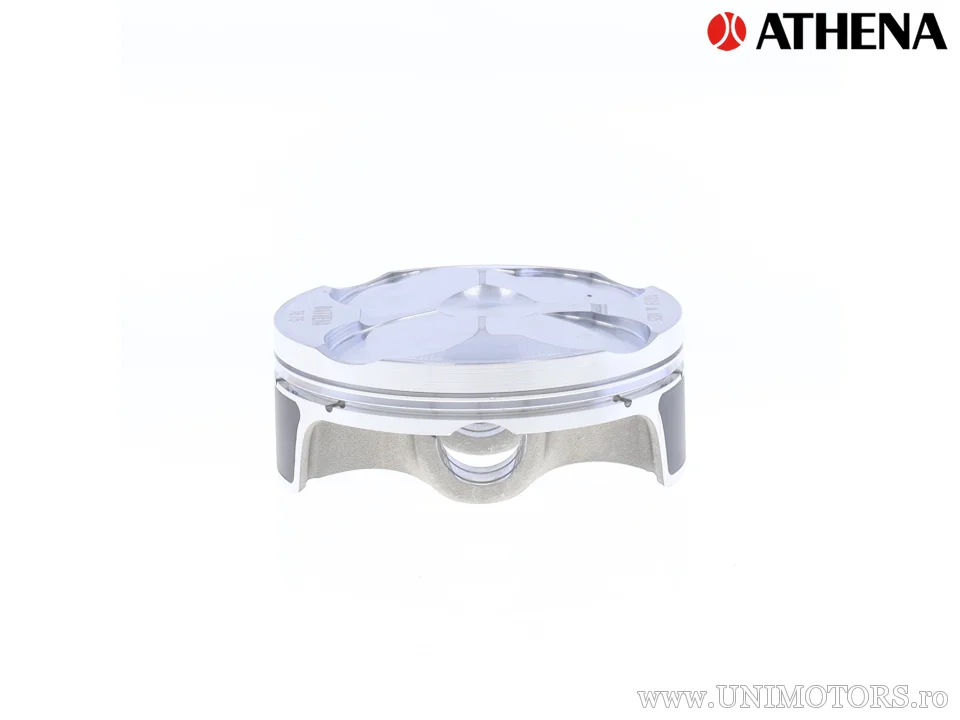 Kit piston complet: piston forjat 4 timpi Ø 76,77 mm + kit garnituri chiulasă - Athena