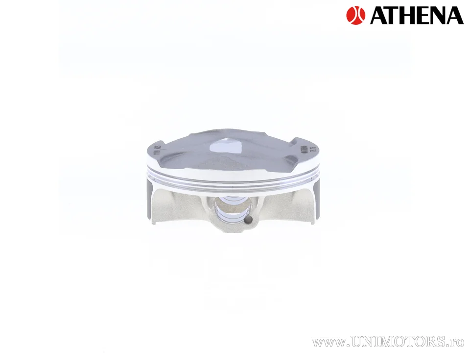Kit piston complet: Piston forjat 4 timpi Ø 76,77 mm + set garnituri chiulasă - Athena