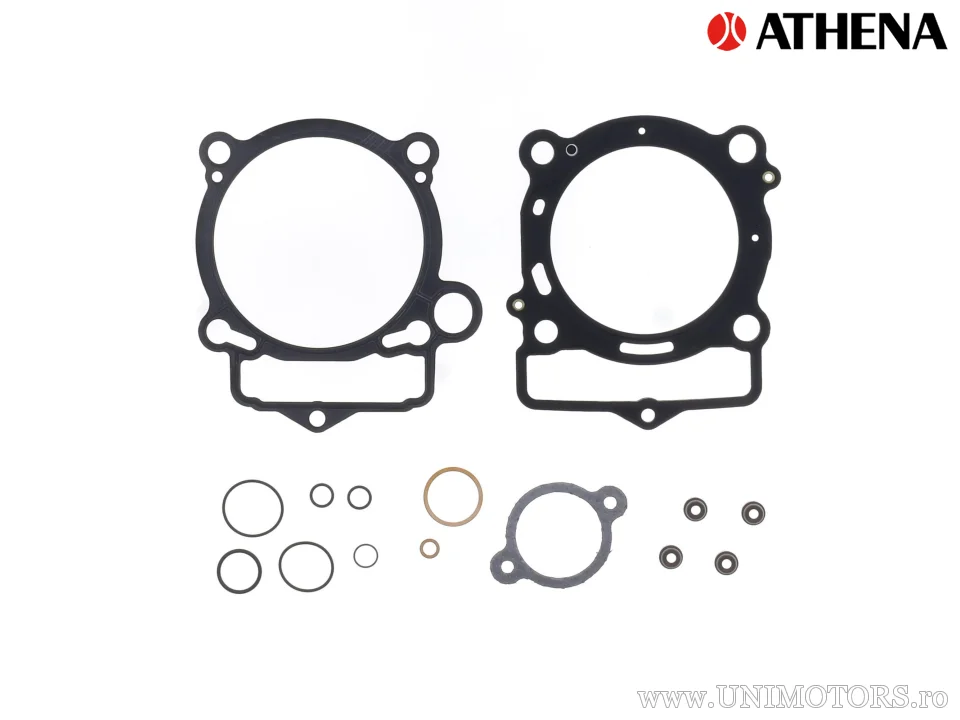 Kit piston complet: Piston forjat 4 timpi Ø 87,96 mm + set garnituri chiulasă - Athena