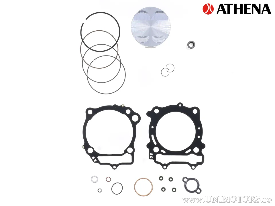 Kit piston complet: piston forjat 4 timpi Ø 95,95 mm + kit garnituri chiulasă - Athena